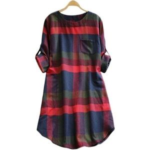 Plaid Cupshe Dress